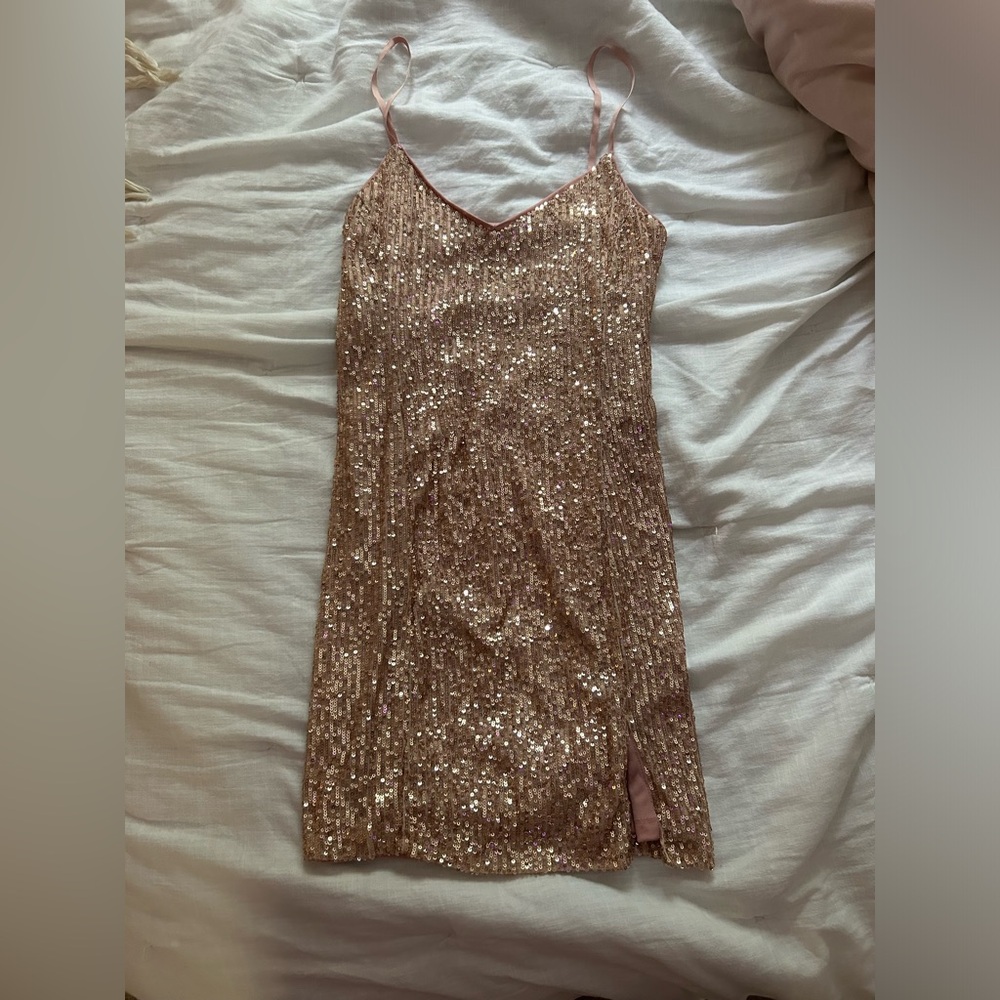1.state sequin dress